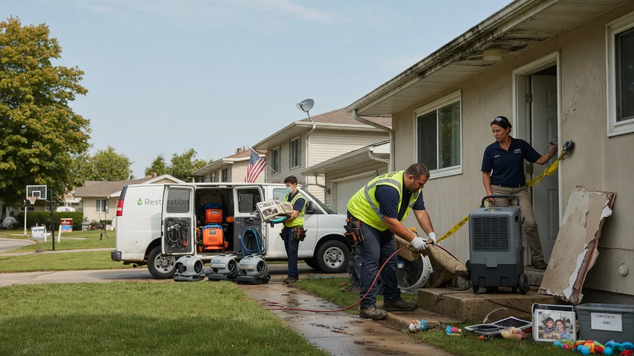 Water Damage Restoration in Patoka, IL near me